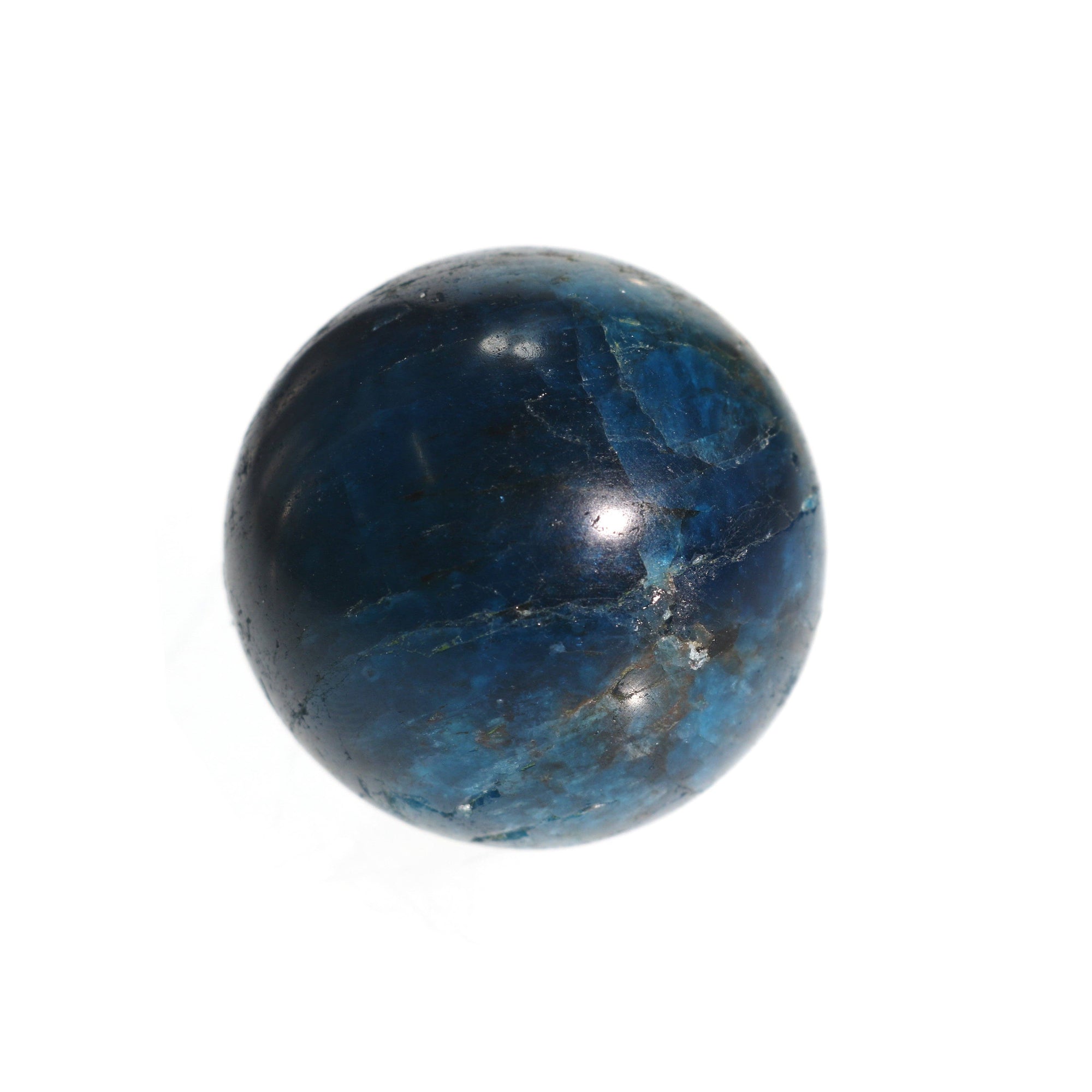 Sphère - Apatite Bleue - 3,5 cm x 3.5 cm