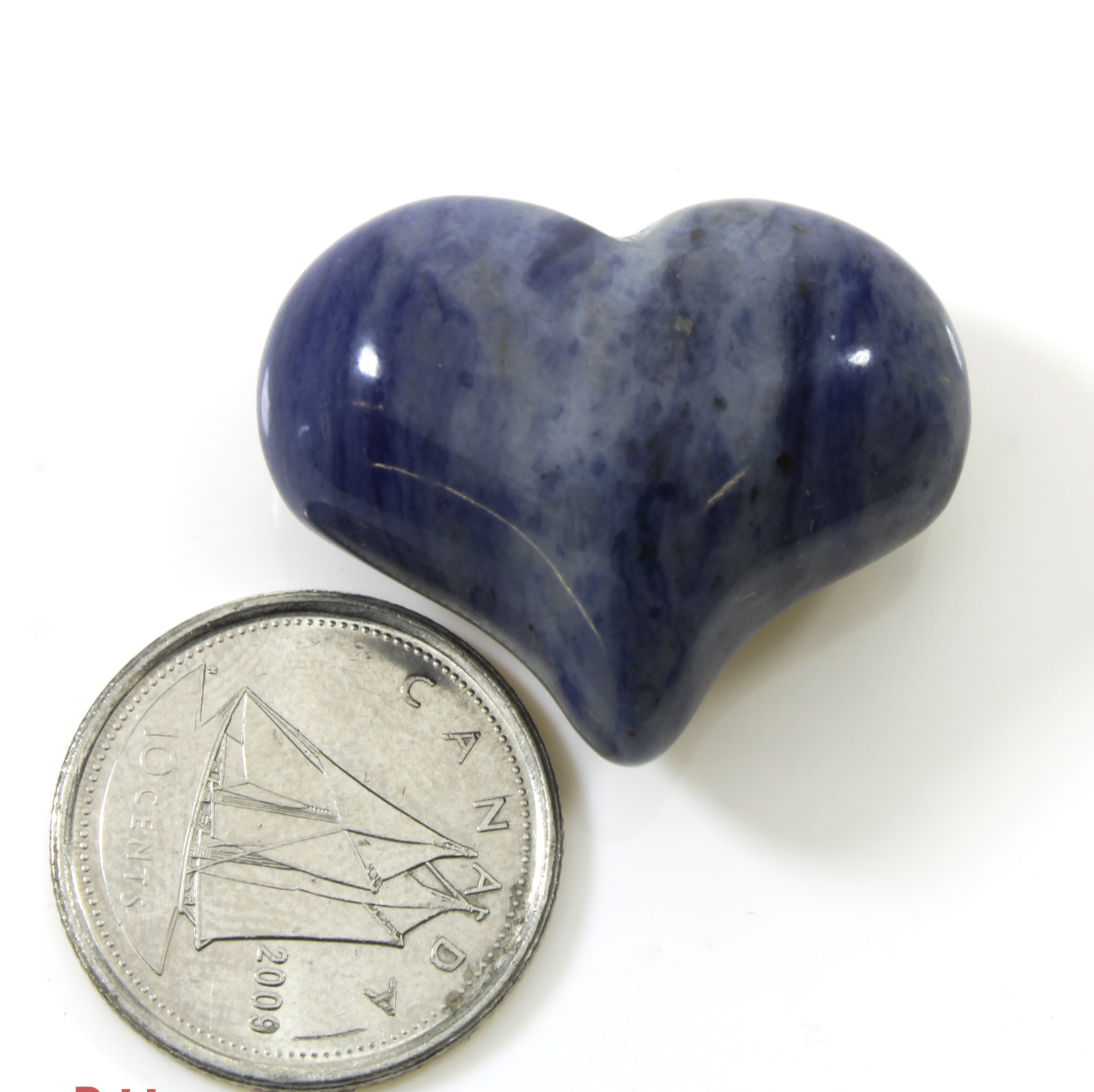 Coeur - Sodalite - 3/4 po à 1 po