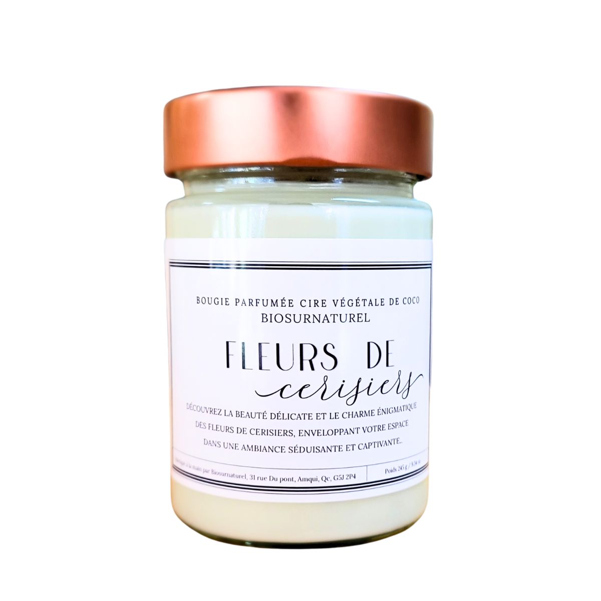 Bougie Parfumée - Fleur de Cerisier - 314 ml