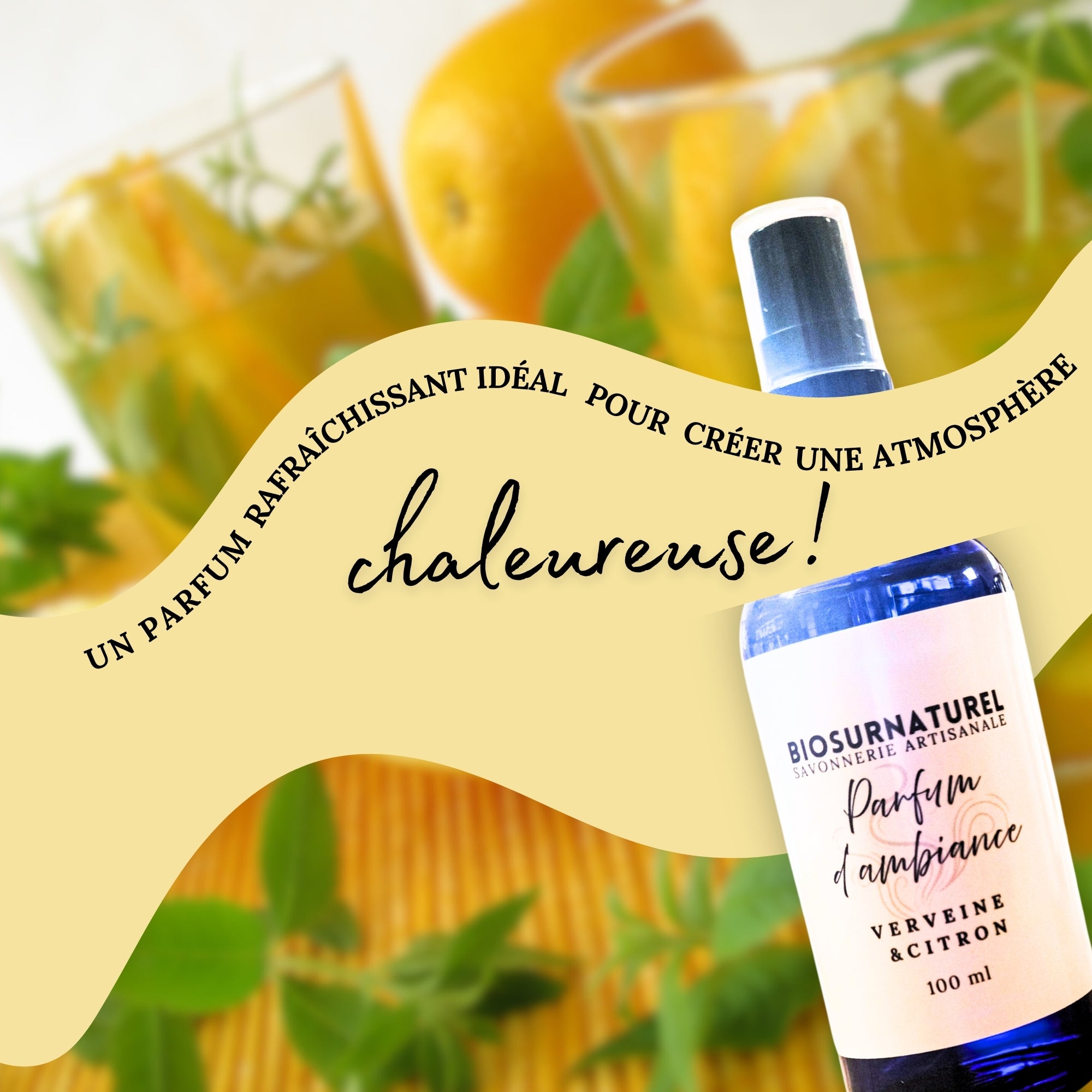Bruine d'ambiance - verveine citronnée