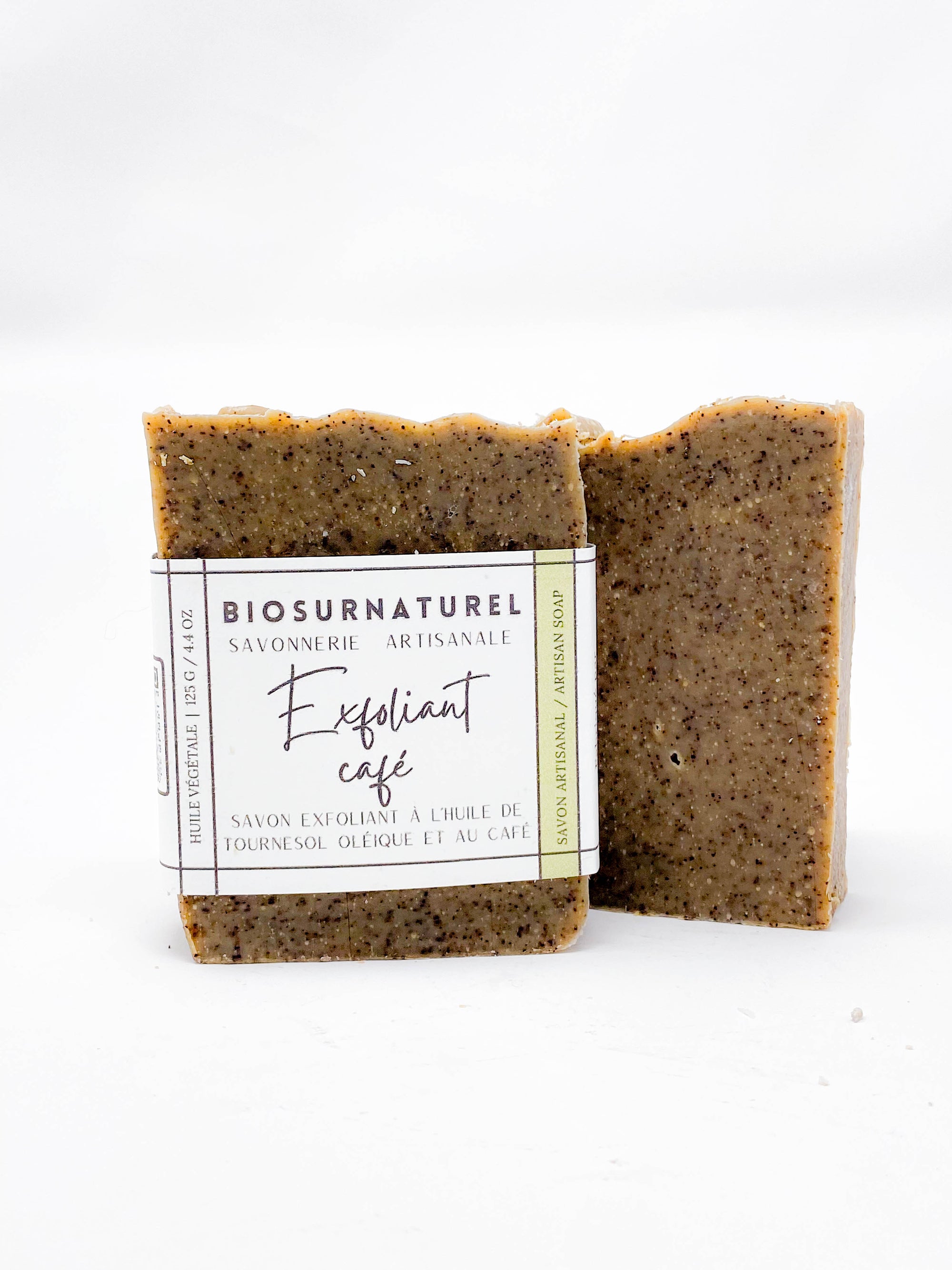 Savon artisanal - Exfoliant au café