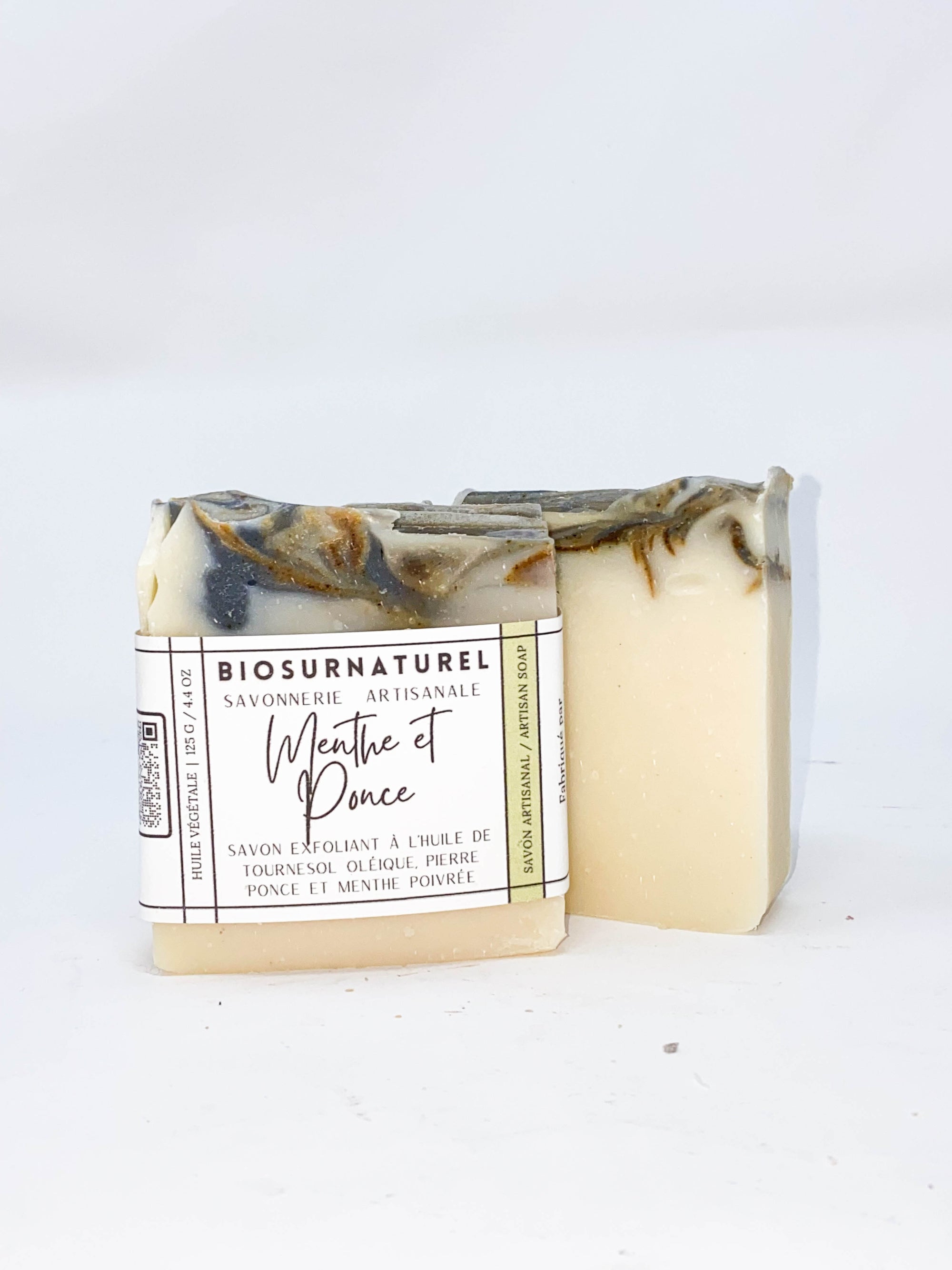 Savon artisanal - Menthe et Ponce