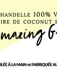 Chandelle Cire Coconut et Soya - Amazing Grace