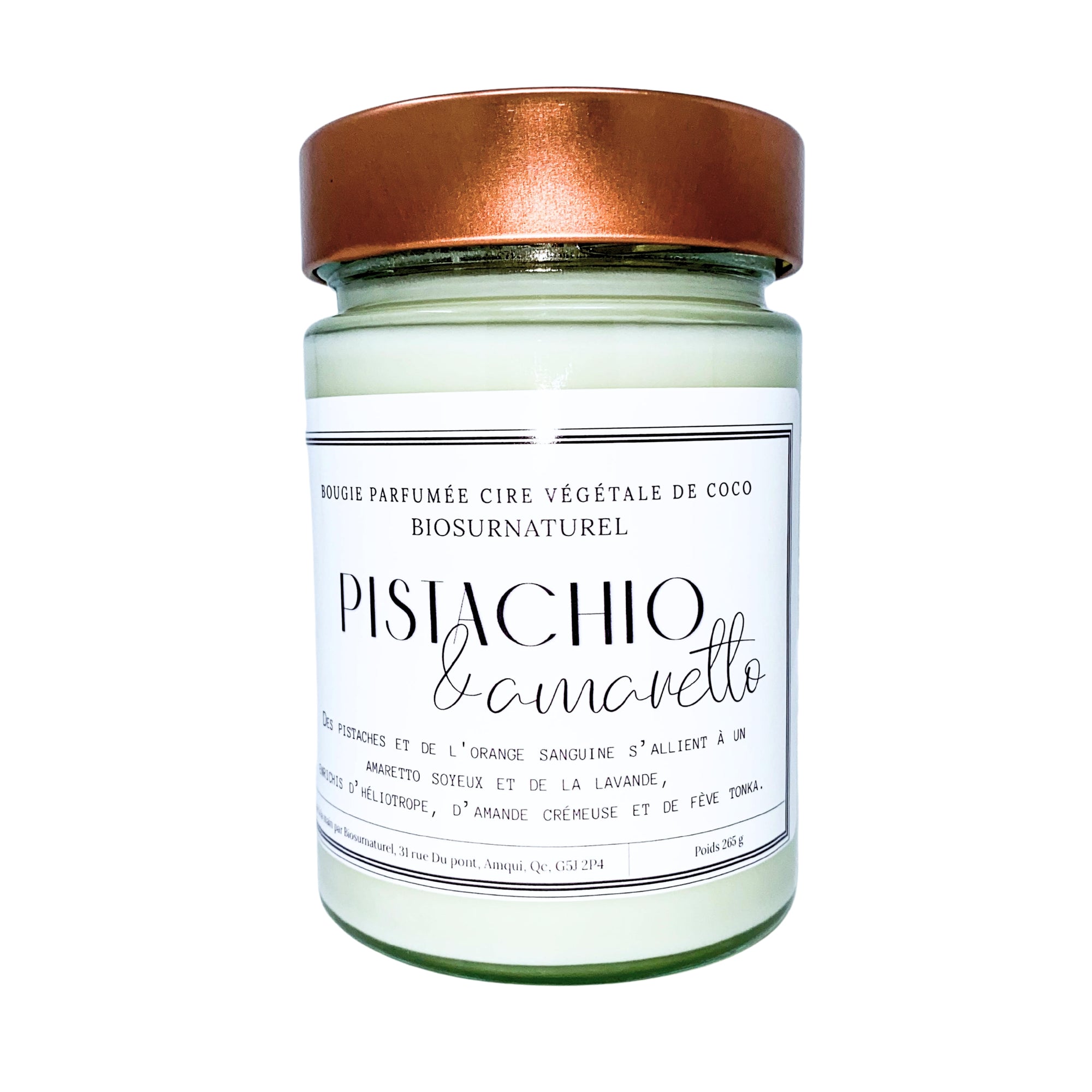 Bougie Parfumée - Pistachio - 314 ml