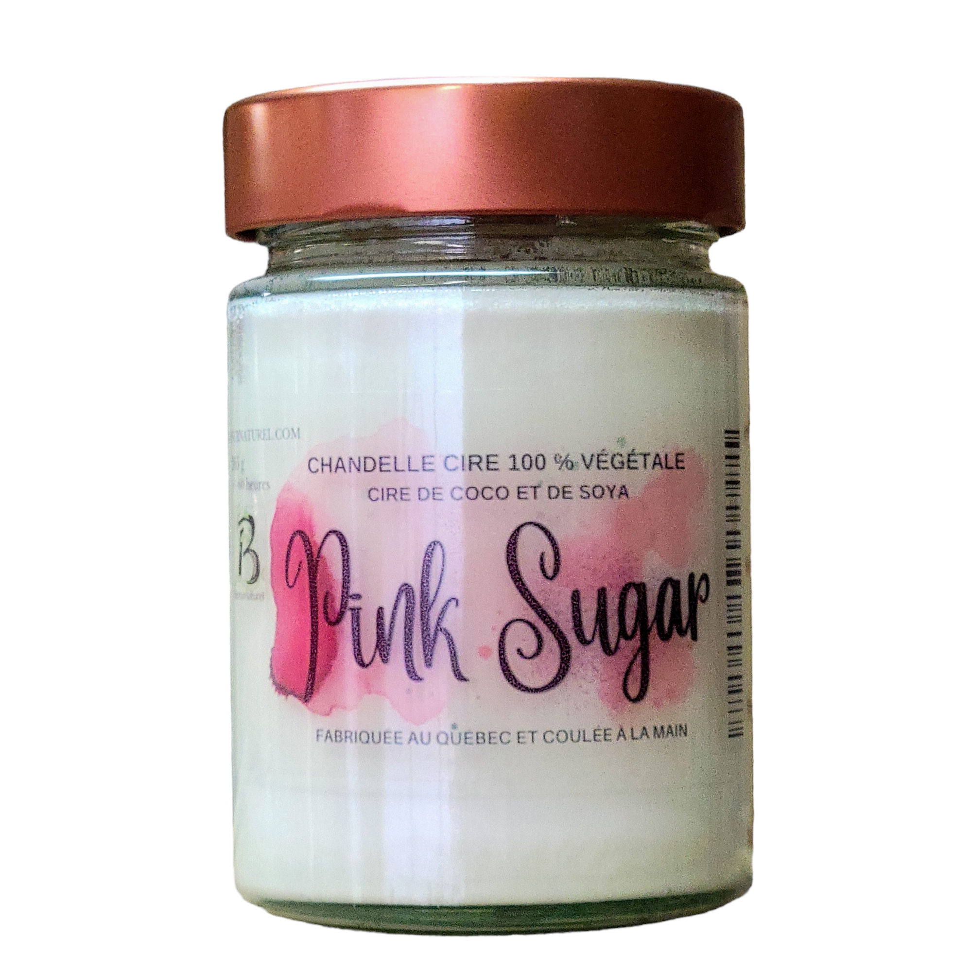 Chandelle Cire Coconut et Soya - Pink Sugar - 9 oz