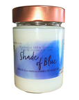 Chandelle Cire Coconut et Soya - Shade of Blue - 9 oz