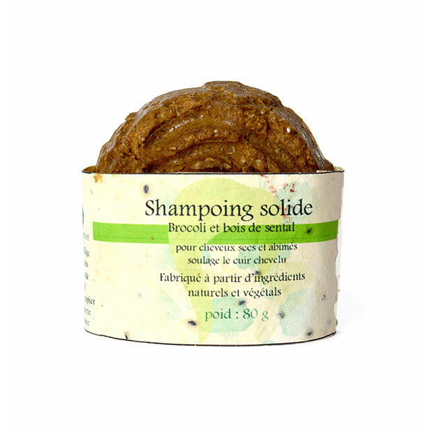 Shampooing solide - Bois de santal et brocoli